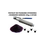 Pistolet do piaskarki syfonowej + ścierniwo 25 kg