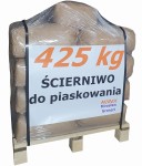 Ścierniwo do piaskowania 425 kg